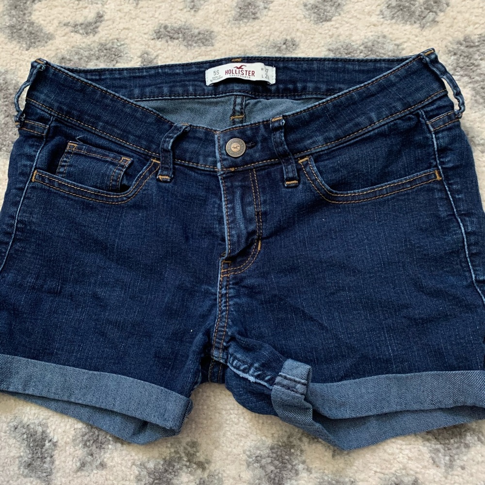 hollister jean shorts